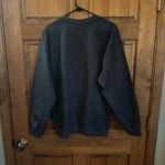 Cabela's Deer hunting Dark Gray Sweater with big buck sequin glitter Design! Size large Photo 2