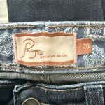 Paige  Premium Melbourne Dark Wash Boot Cut Stretch Denim Everyday Jeans Sz 28 Photo 6