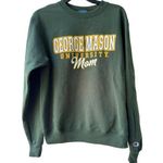 Champion GMU George Mason University Mom  EcoFleece Crewneck Sweatshirt, Small Photo 0
