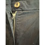 Made in Italy Dixie Denim Collection Extra Wide Leg Cotton Trousers Pants in Nig Blue Photo 5