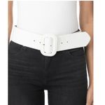 INC NWT  Woven Stretch Belt in White, New with Tag, Retail $44.50 Photo 9