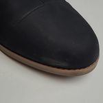 Toms  EVERLY BLACK NUBUCK LEATHER SPLIT TOP ANKLE HEELED BOOTS WOMENS 11 Photo 5