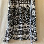 Roxy  White & Black Floral Spaghetti Strap Dress Photo 4