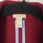 J.Crew  burgundy Blazer Tailored Suit Jacket with gold button size small Photo 1