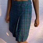 Plaid pleated washed out school girl skirt Size 30 Photo 0