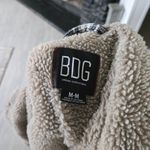 Urban Outfitters  Jacket Plaid  Fleece Lined BDG Sherpa Corduroy Coat Size Medium Photo 6