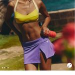 Free People  Hot Shot Skort Mini Purple Photo 1