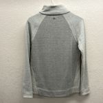 prAna Pullover Snap up Turtleneck Mid Weight Wool Blend Layer Long Sleeve top S Photo 5