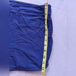 Women's Blue Short Mid Rise Swim Bikini Shorts Sommer Pool Lightweight Size XL Photo 7