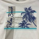Gildan Palm Beach Florida women’s white T-shirt Photo 4