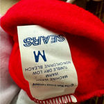 Disney Vintage USA Made Sears  Red Mickey Mouse Sweatshirt Sleep Dress Cozy 80s Photo 10