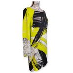 Milly Designer Size 4 Abstract Print Long Mini Sleeve Sheath Dress ā Photo 1