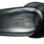 Charlotte Russe  Platform Heels Womens 9 Black Ankle Strap Faux Suede Open Toe Photo 6