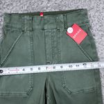 Spanx READ Tall Stretch Twill Ankle Cargo Pant Women's Size XS Green Pull On Photo 10