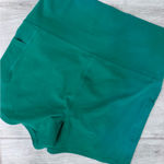 Free People Movement  Odessa Green High-Waisted  Biker Shorts with pockets size S Photo 2