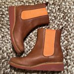 Cole Haan  Nike Air Booties Brown Orange Waterproof Women’s 8.5 Photo 3