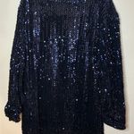 LLmansha Women's Plus Size Glitter V Photo 1
