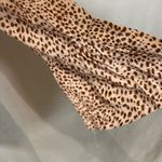 Kittenish blush leopard print long sleeve romper with pockets size XS Photo 4