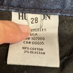 Hudson Jeans Hudson signature flap pocket denim shorts in medium blue wash. Cuffed. Size 28 Photo 5