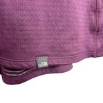 The North Face  Athletic Womens 1/4 Zip Pullover Top Purple Long Sleeve Size M Photo 4