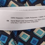 Band of Gypsies Band of the Free Black and Blue Geometric Print Mini Skirt NWT Size Medium Photo 7