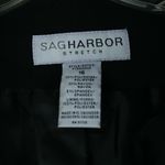 Sag Harbor  Stretch Black Blazer Womens Size 16 Photo 2