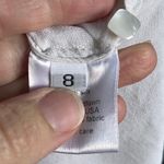 Rachel Comey Women's White And Black 100% Silk Floral Print Blouse Size 8 Photo 9