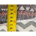 Chelsea & Theodore Boho Print Knit Top Size M Brown Size M Photo 5