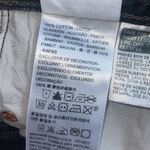 Levi's Levi’s Women’s Sz 27 Black Wedgie Shorts High Rise Cut Offs Rhinestones Photo 4