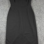 Calvin Klein  Women's Sleeveless Dress Black Back Zip Black Sz 2 Business Office‎ Photo 0