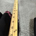 Loft women jumpsuit womens small black floral sleeveless wide leg stretch waist Photo 7