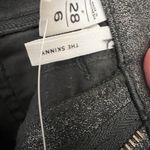 Loft  Woman’s shimmery Black Jeans Photo 5