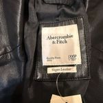 Abercrombie & Fitch  Vegan Leather Blazer Photo 4