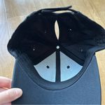 POPFLEX Active Little Heart High Ponytail Cap, Women’s Black Baseball Hat Photo 6