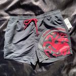 PacSun 🐉 NWT x Game of Thrones House of Targaryen Swim Trunks Shorts $50.00 ❤️🖤 Photo 8
