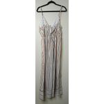 Nimi K Bow Front Striped Jumpsuit Photo 4