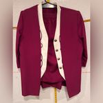 🕸️🌹Vintage woman’s suit🕸️🌹 Red Size 10P Photo 2