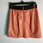Forever 21  Blush Pink Faux Leather Skirt Photo 3
