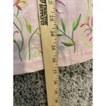 Quacker Factory  Large Embroidered Pink Jacket‎ Sequin Butterflies Flowers Fairy Photo 4