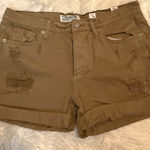Lucky Brand NWOT  Boyfriend Shorts - Distressed - Khaki - Size 8/28 Photo 0