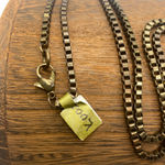 Handmade NWT Boho Turquoise & Shell Cluster Necklace Antique Gold Tone Chain Coins Beachy Photo 8