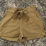 LA Hearts Women’s Green Paperbag Shorts Photo 0