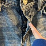 Moussy Vintage Tapered Patchwork Jeans, Size 27 Blue Photo 5