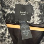 Smythe Serpentine Lace Print Blazer Black White Size 10 | Statement Jacket Photo 3