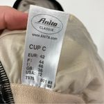 Anita Classix | Black Tan Zebra Print One Piece Swimsuit Size 12 Photo 2