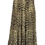Painted Pony Tiered Maxi Skirt OS Animal Print Festival 90s Broomstick Boho Y2K Brown Size undefined Photo 1