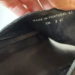 Dansko  Tooled Leather Sandals Black Thong Platform  Made in Portugal SZ 41 Photo 8