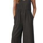 Patagonia 🖤✨ NWT  Women’s Garden Island Jumpsuit – Ink Black - Size M 🖤 Photo 0