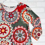 Womens Floral Print Dress 3/4 Sleeve Casual A Photo 9