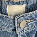 Blue Wide Leg Cargo Flare Jeans Size undefined Photo 3